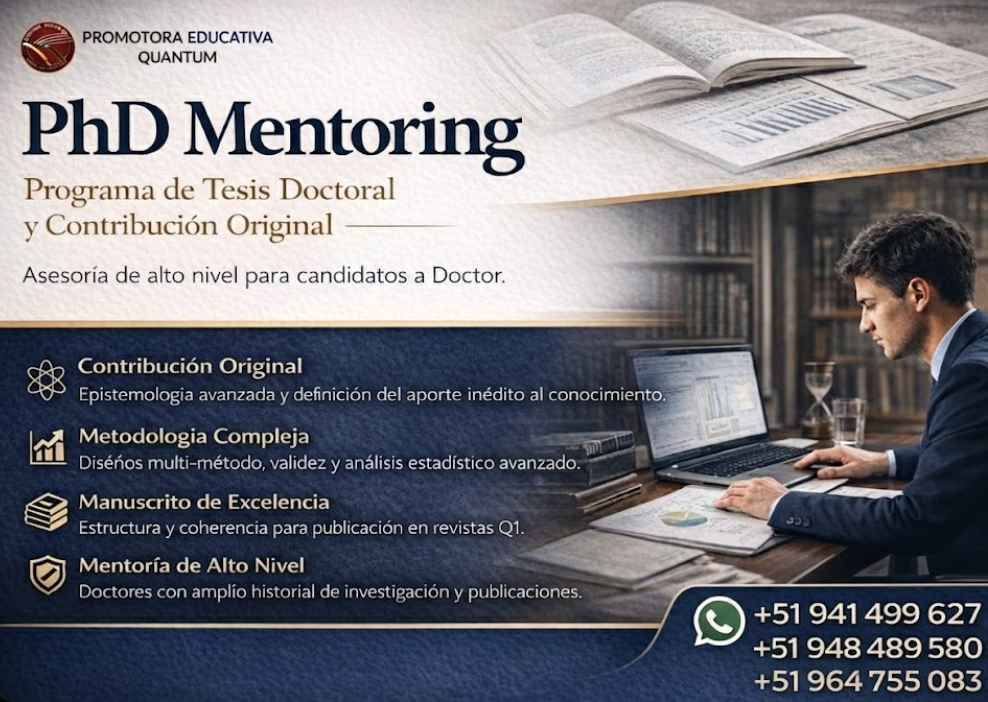 ASESORIA DE TESIS DOCTORADO ESPECIALIZADO